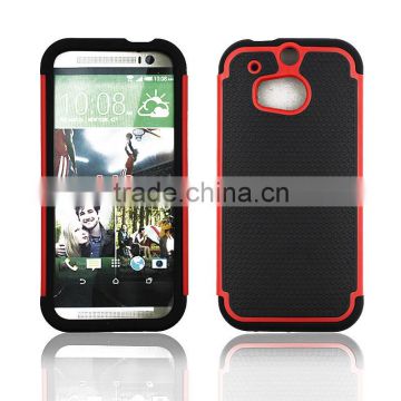 2015 New practical Universal sturdy and durable rugged shockproof defender cheap football durable TPU case for HTC One M8