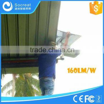 IP65 IP Rating Aluminum Lamp Body Material 2016 solar panel powered street light for garden