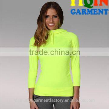 GYM Women Seamless thermolite pullover jacket