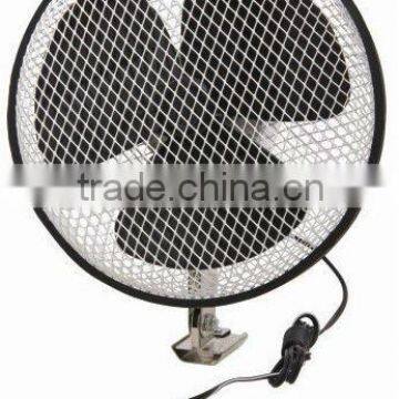 (WIN-108)DC 12V/24V 8inch Mesh Metal Car Fan