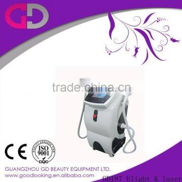 IPL & laser for hair & tattoo removal machine