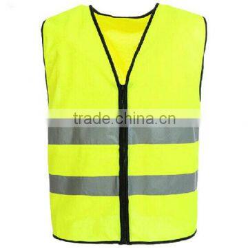 Hi vi safety reflective vest yellow 3M