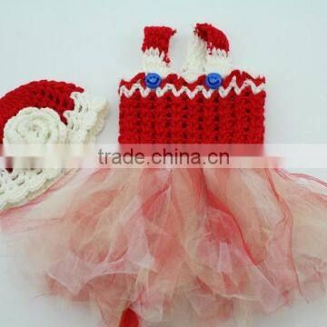 Beautiful hand woven American girl dolls dress with hat 18 inch doll accessories clothes