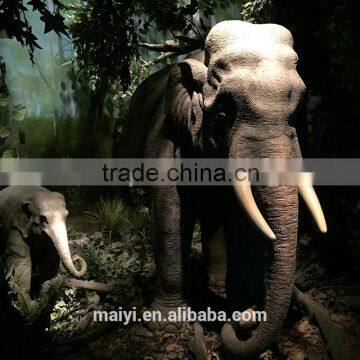 High-Simulated Lifesize Animal Figures of Elephant For Decoration