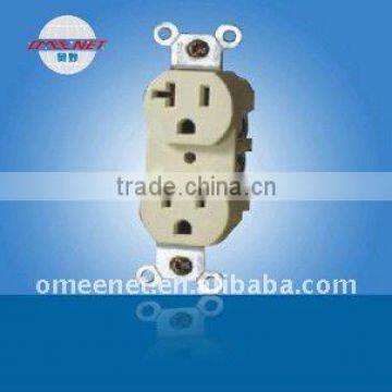 duplex receptacle 20A 125V,ETL approve