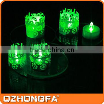 2016 New Arrived Christmas Unscented Colored Tea Light Candles