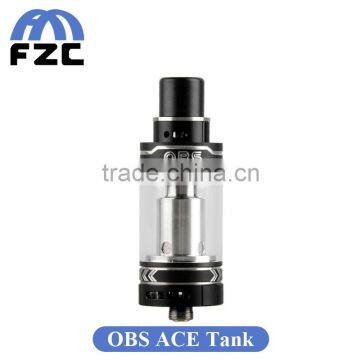 Newest double round heat wire rba obs ace, obs ace tank, ceramic coil atomizer