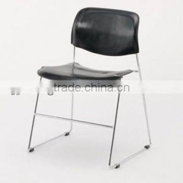 Plastic School Chair with Steel Frame