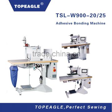 TOPEAGLE TSL-W900-20/25 sew free seamless bonding tape adhesive hemming underwear machine for seamless underpans