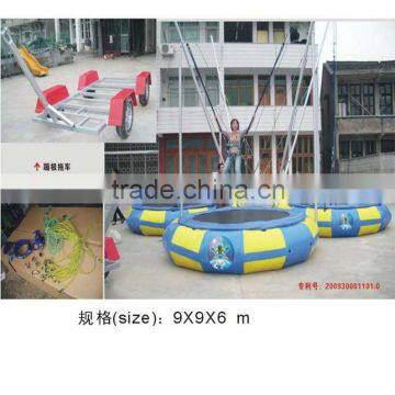 bungee jumping trampoline