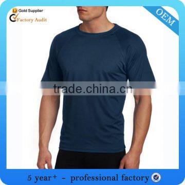 92% polyester 8% spandex mens t shirt