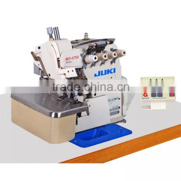 DD motor & automatic induction suction thread cutting device for JUKI overlock machine