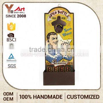 Promotional Cost-Effective New Design Printing Custom Beer Bottle Opener With Counter