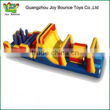 adventure rush inflatable obstacle course , obstacle equipment inflatable obstacle course for kids and adults