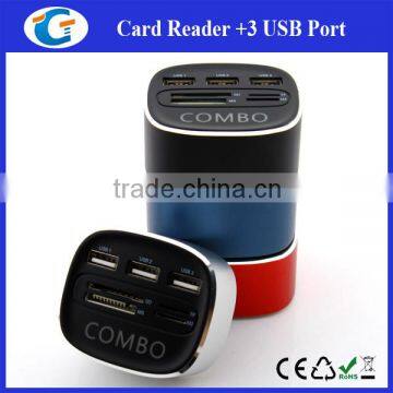 Metal Cube USB 2.0 Hub With Custom Logo Computer Accessory