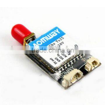 AOMWAY 5.8Ghz TX25 DC6-28V 40CH 25MW/200MW Adjustable FPV Transmitter