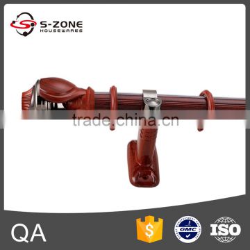 high quality bay window curtain rods with classic curtain rods