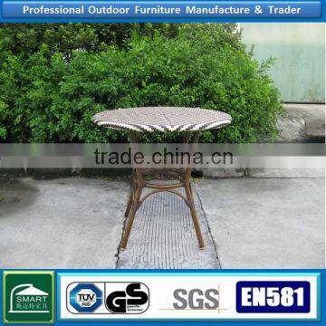 Imitation steel base dining table