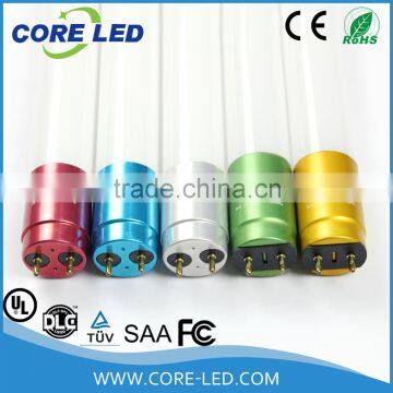 18W Glass led tube for the 100lm/w CE ROHS UL TUV SAA FCC EMC