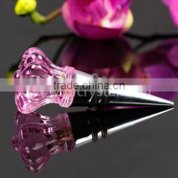 Crystal Wine Stopper As Weddinng Crystal Gifts Souvenirs