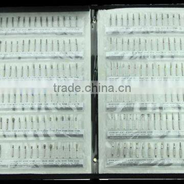 1401D Diamond Burs Sample Folder Dental Instrument Professional Kits 2014 Dianfong China Supplier diamond burs Sample Collection