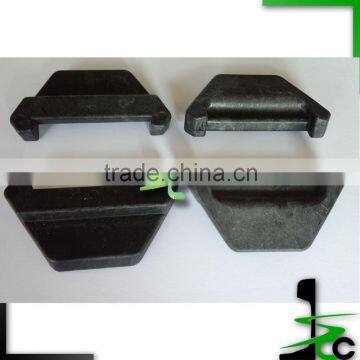 T11/T17 railway nylon insulators for UIC60 RAIL