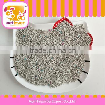 Bentonite cat litter sand with perfum