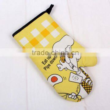 Wholesale printed funny oven glove