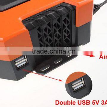 12A 12v Car Automatic Battery Charger With LCD Display photo-2