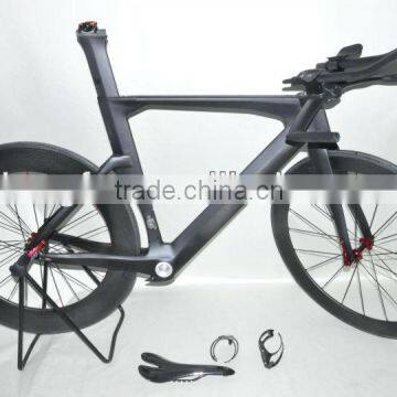 2013 New Full Carbon Racing TT Bicycle Frame T700 Toray Carbon Time Trial Bike photo-1