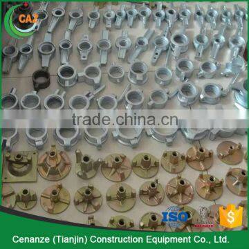 Formwark Casted Iron Bolts and Wing Nuts Prop Nut