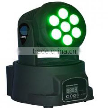 Hot Sell LED 18pcs RGB Mini beam spot wash 3 in 1 moving head light for KTV Bar Club STAGE Show