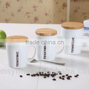 400/460/580ml customized of ceramic coffee cups with handle for promotional