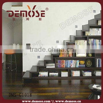 narrow residential straight stairs/staircase