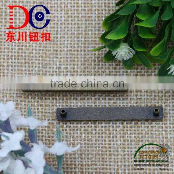 Decorative Small Metal Logo Plate for Fashion Metal Plate for Garment Tags Jeans photo-3