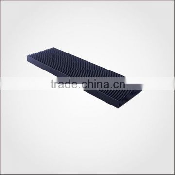 Black anodized Aluminum profile plate heatsink with best price