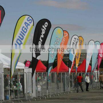 outstanding branding teardrop banner