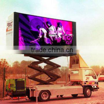 Truck Mobile Video Signs Digital Advertisement Outdoor 10mm led Display