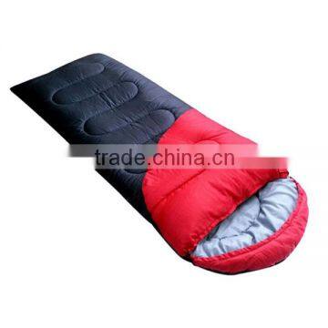 Hot selling Travel Picnic Mountaineering red and green sleeping bag