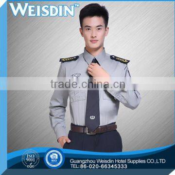 anti-wrinkle manufacter 100% polyester office uniform plus size