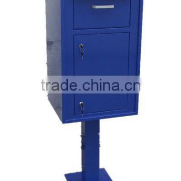 free standing metal mailboxes