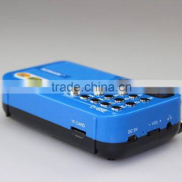 2015 Best Selling D-65E FM Radio Portable Speaker With SD Card Slot photo-4