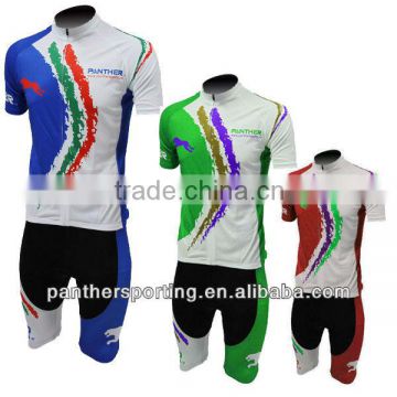 Anti Bacterial Sublimated Printing Women Bike Clothing