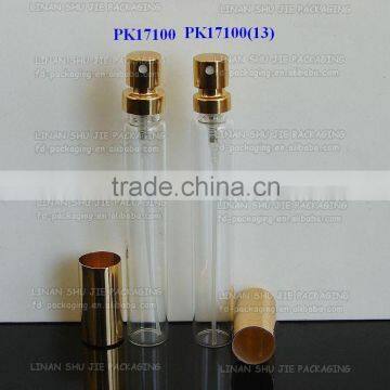 15ml perfume atomizer , crimp neck, with sprayer and cap