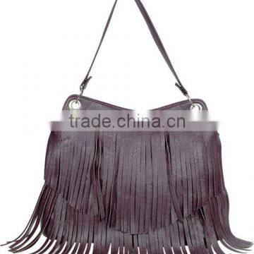 Fashion Punk Style PU leather Bag Fringed Tassel Bag