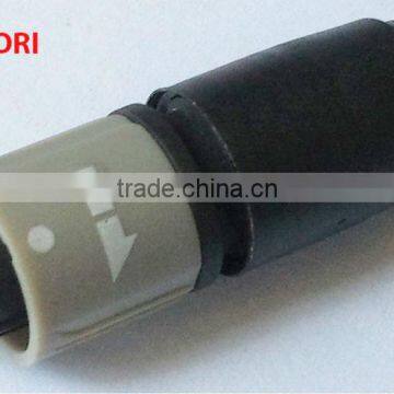 500 series,1pins,field installable, female, push lock, ip67/ip68 waterproof connector