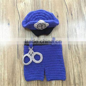 crochet police hat