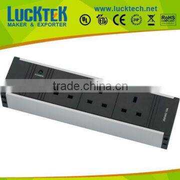 3ways PDU sockets,1.5U 19inch UK 3Ways PDU ,high quality