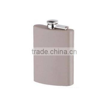 8oz 304 stainless steel painted hip flask