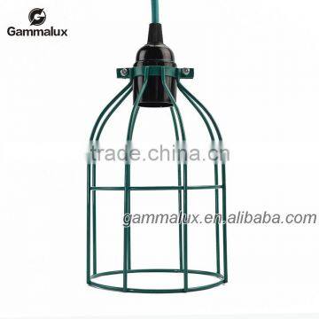 Industrial Lighting Vintage Edison Bulb Pendant Lights Wire Cage Light Guard